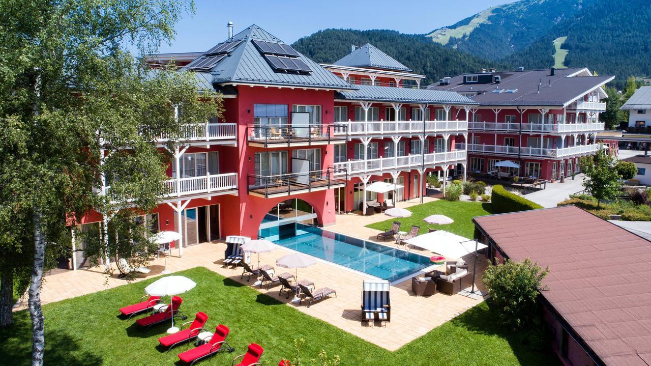 Das Hotel Eden - Das Aktiv- & Wohlfuehlhotel In Tirol Auf 1200M Hoehe เซเฟลด์ อิน ทิโรล ภายนอก รูปภาพ